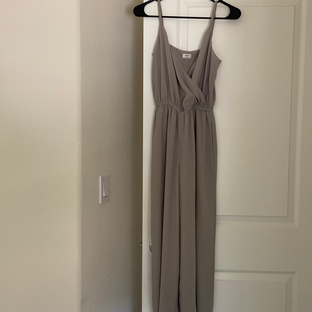 V neck jumpsuit